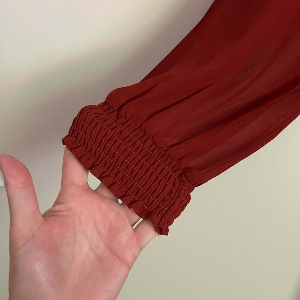 Baltic Born Giselle Maxi Dress in Rust Size Large - Picture 3 of 10